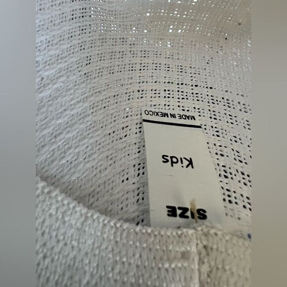 Kids White Straw Cowboy Hat with Horse Rodeo Summer Spring Fall Cap - Picture 9 of 9